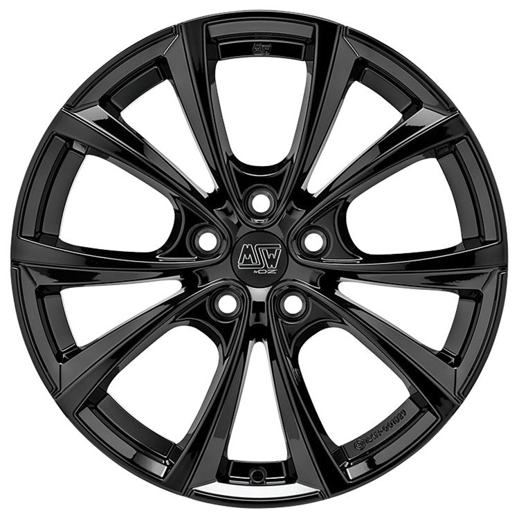 MSW 27T Alloy Wheel 20x9.5 5x114 ET45 64.12mm CB Gloss Black