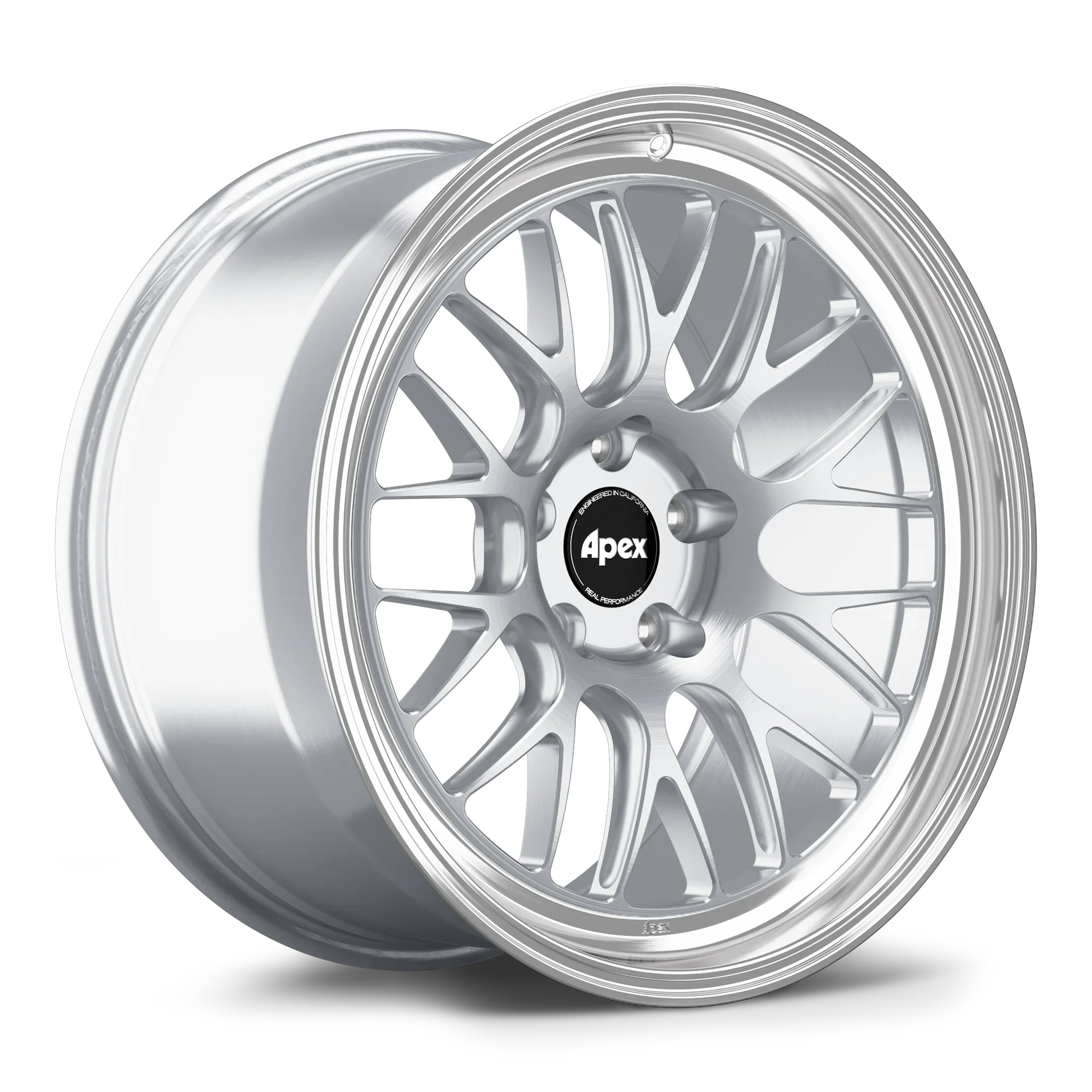 Apex ML-10RT Alloy Wheel 19x9.5 5x114 ET29 64.1mm CB Brushed Clear - Machined Lip