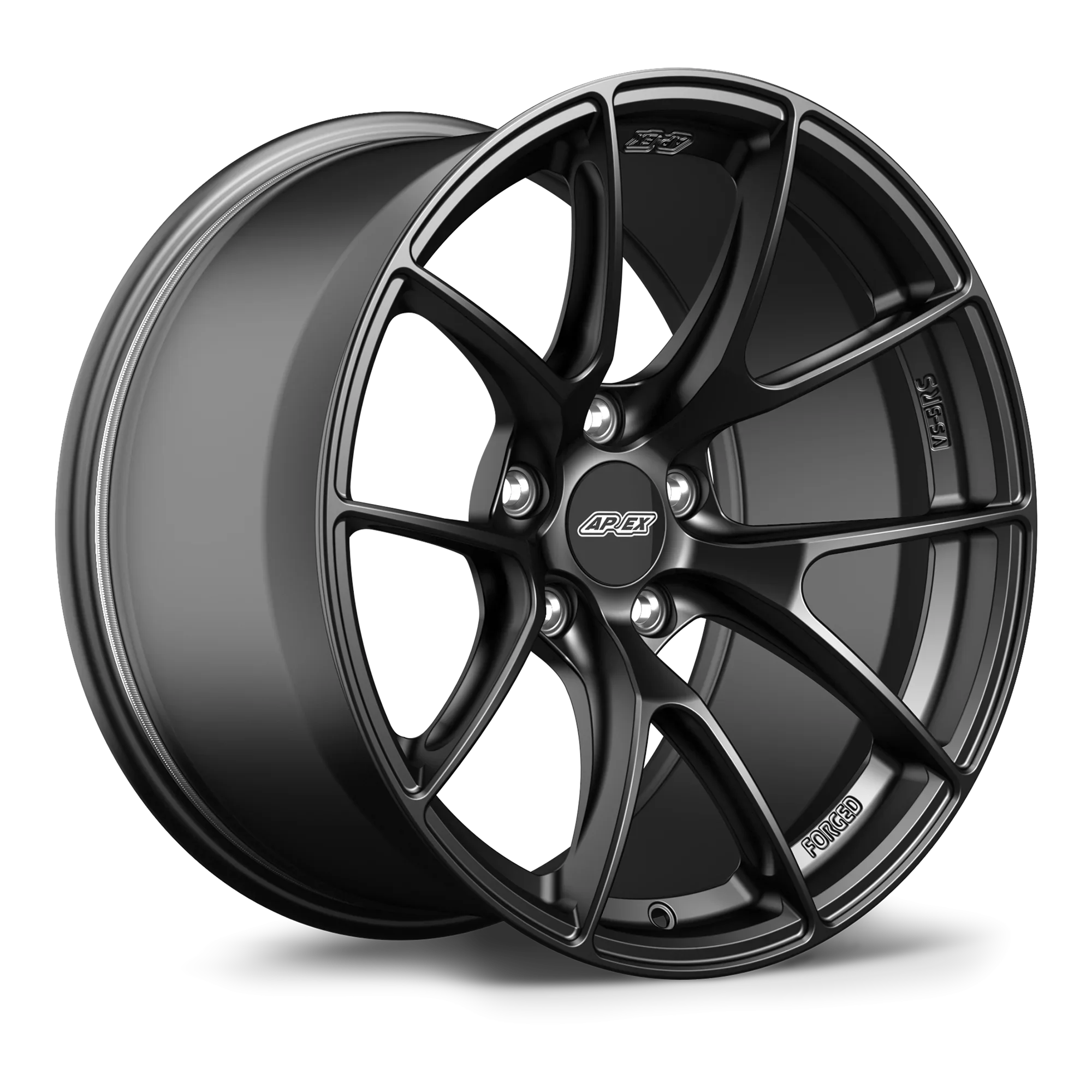 Apex VS-5RS Alloy Wheel 18x9.5 5x114 ET29 64.1mm CB Satin Black