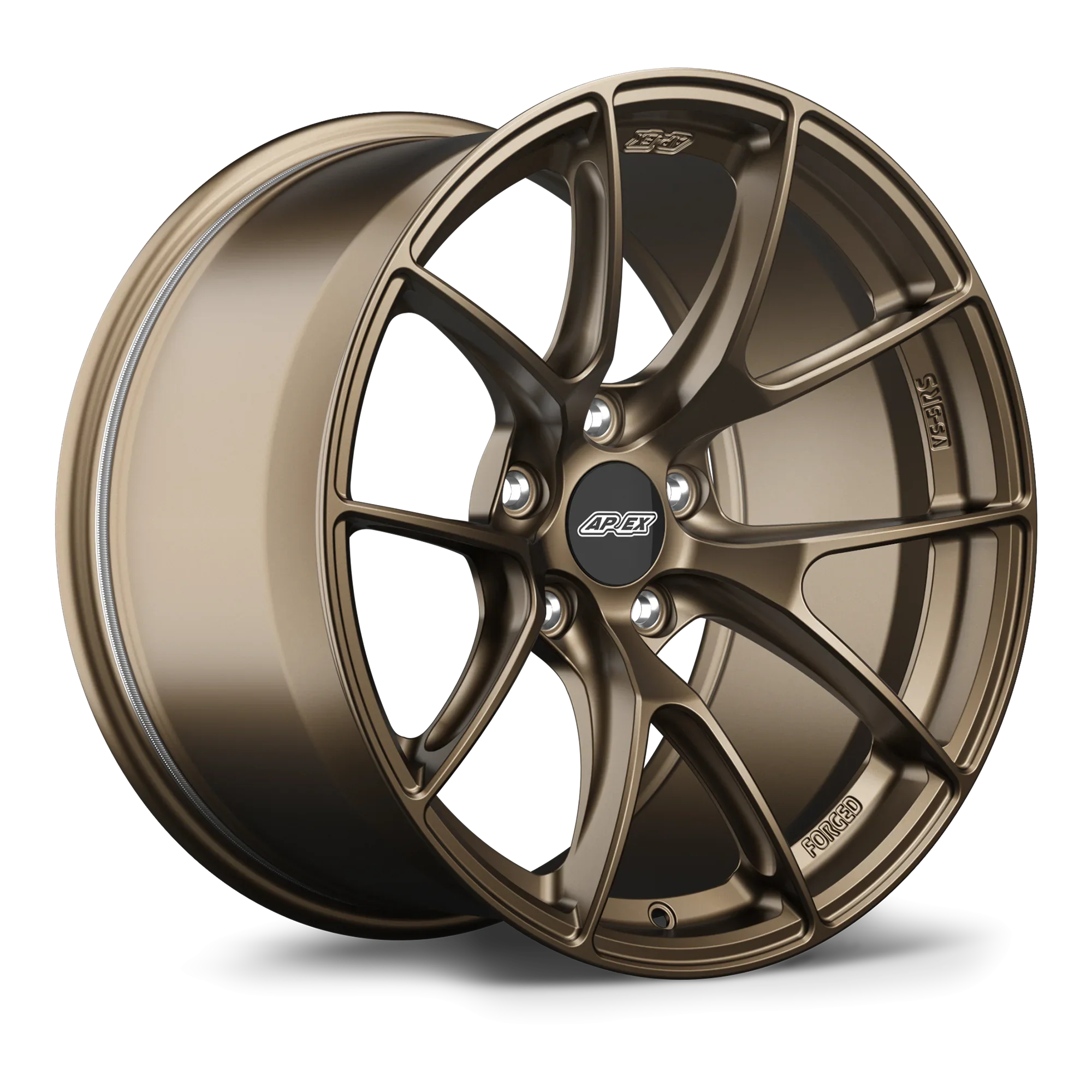 Apex VS-5RS Alloy Wheel 18x9.5 5x114 ET29 64.1mm CB Satin Bronze