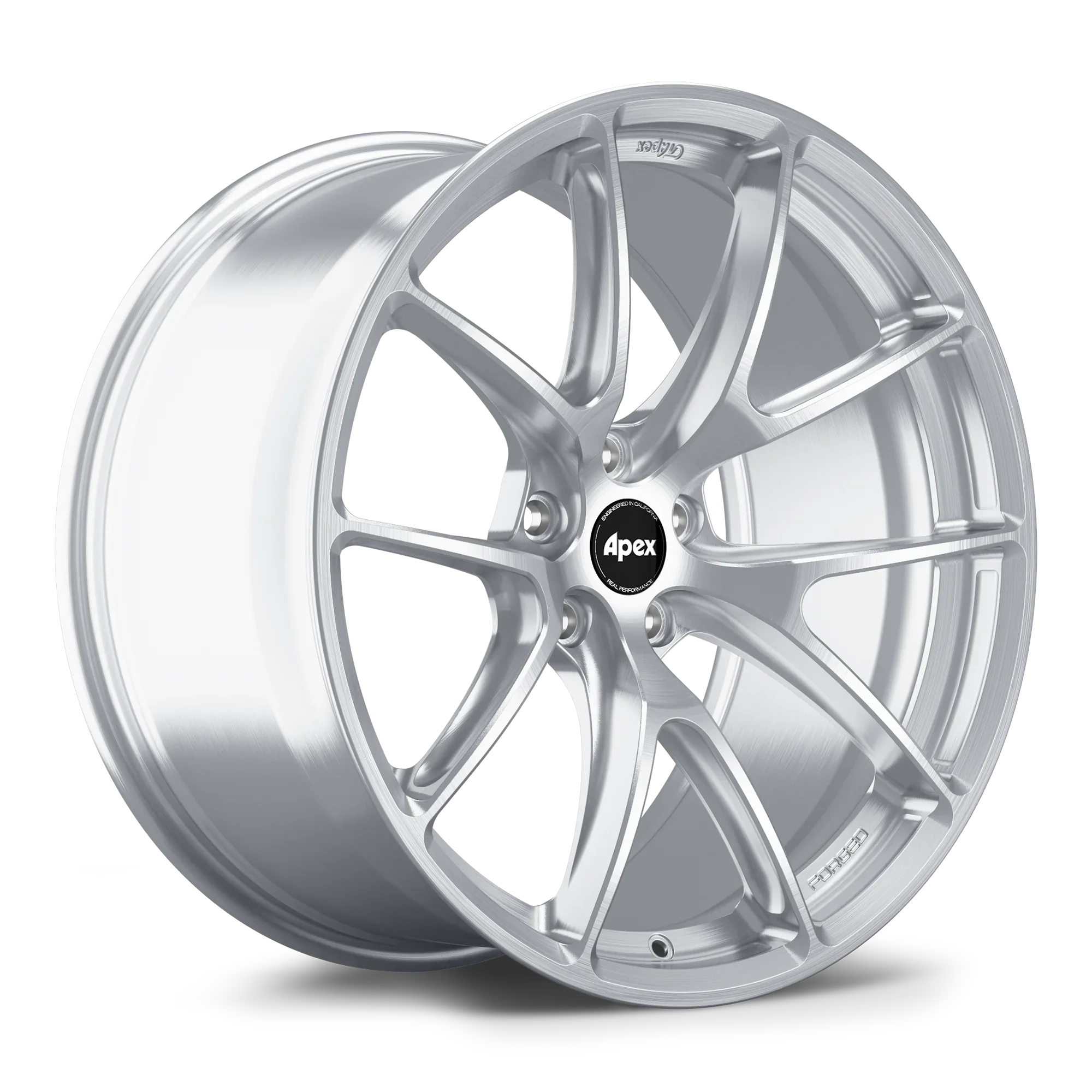 Apex VS-5RX Alloy Wheel 20x9.5 5x120 ET32 64.1mm CB Brushed Clear