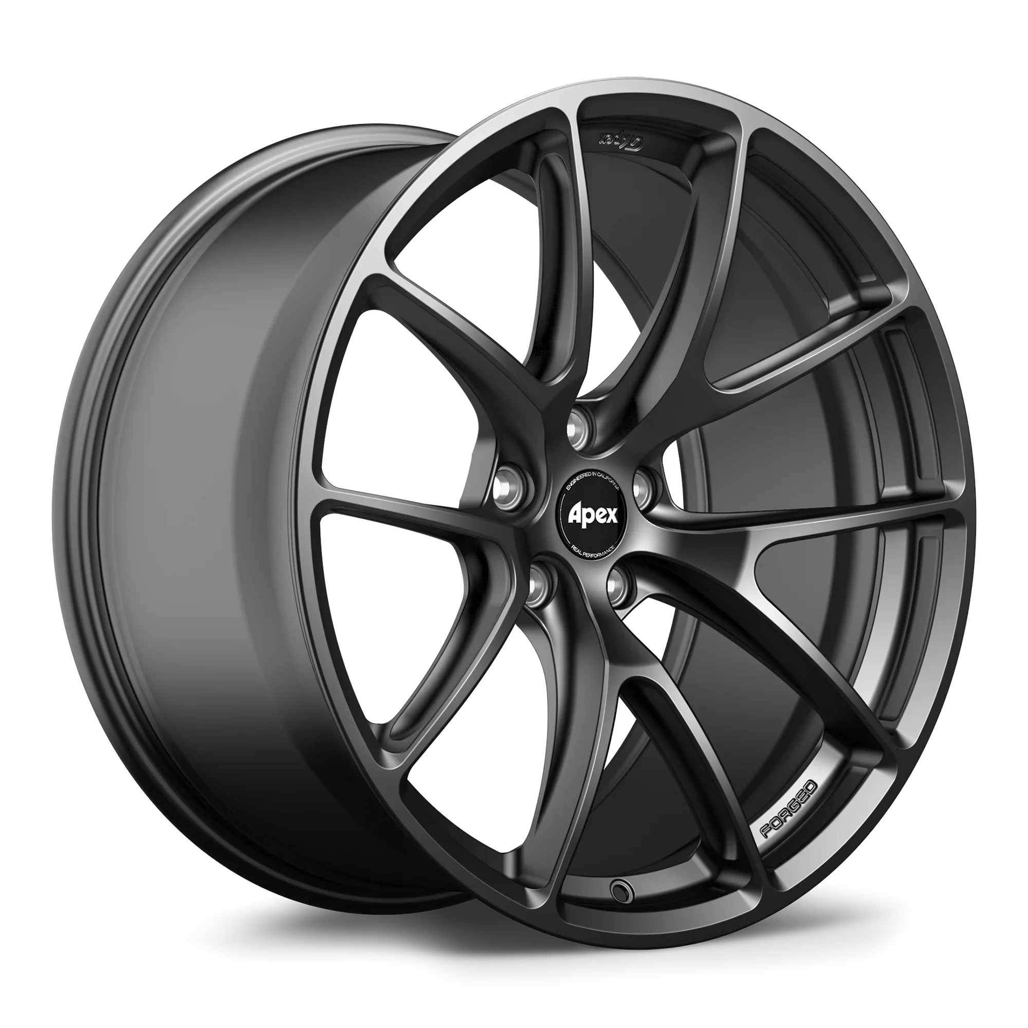 Apex VS-5RX Alloy Wheel 20x9.5 5x120 ET32 64.1mm CB Satin Black
