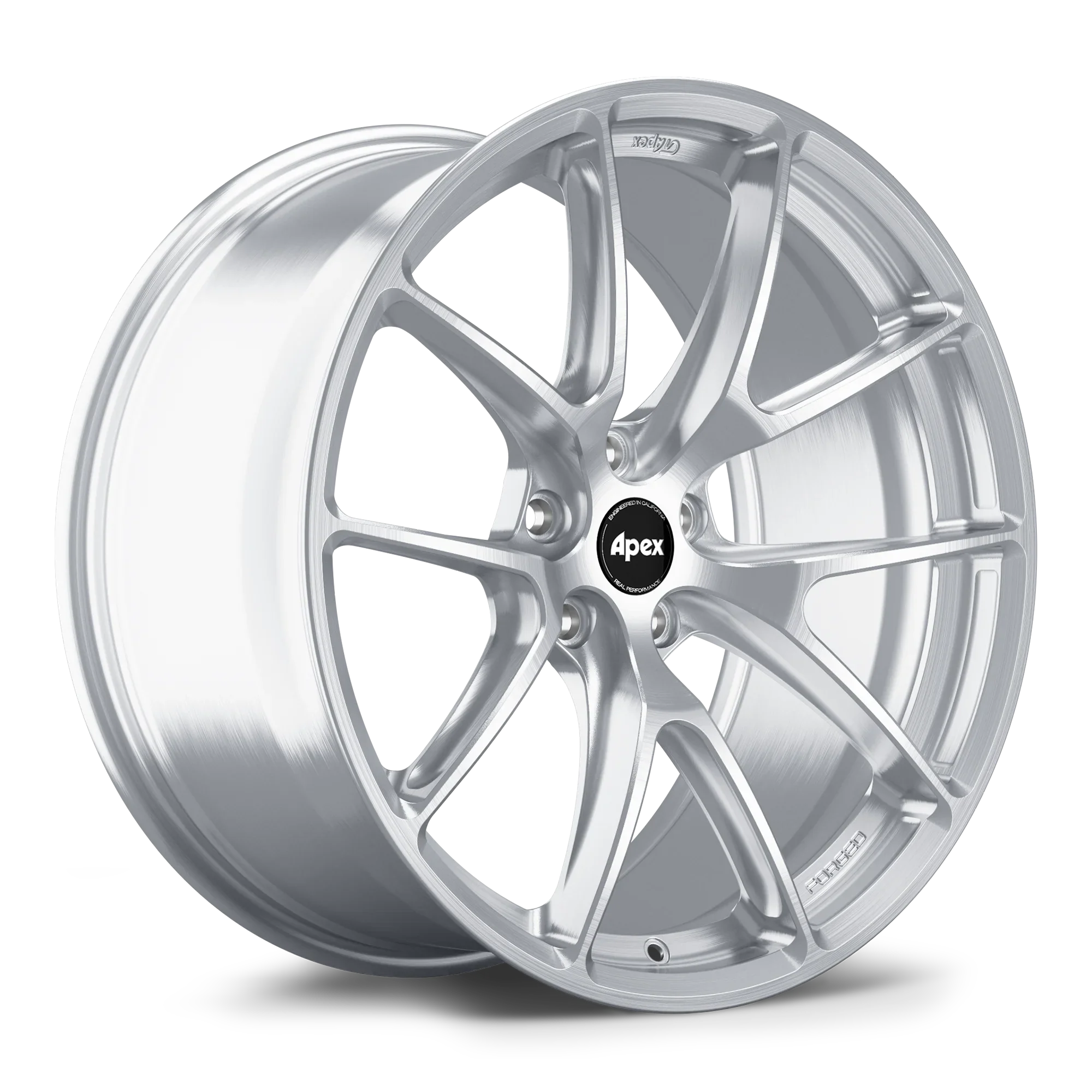 Apex VS-5RX Alloy Wheel 20x9.5 5x114 ET33 64.1mm CB Brushed Clear