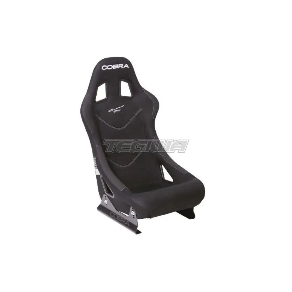 Cobra Monaco Pro Steel Frame Seat - Black Fabric