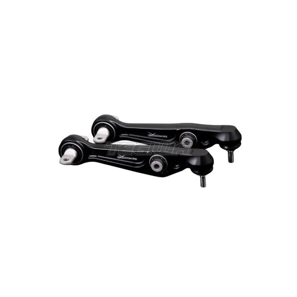 Hardrace Front Lower Front Straight Arm Hardened Rubber Tesla Model 3 17+ Q1229 2pcs