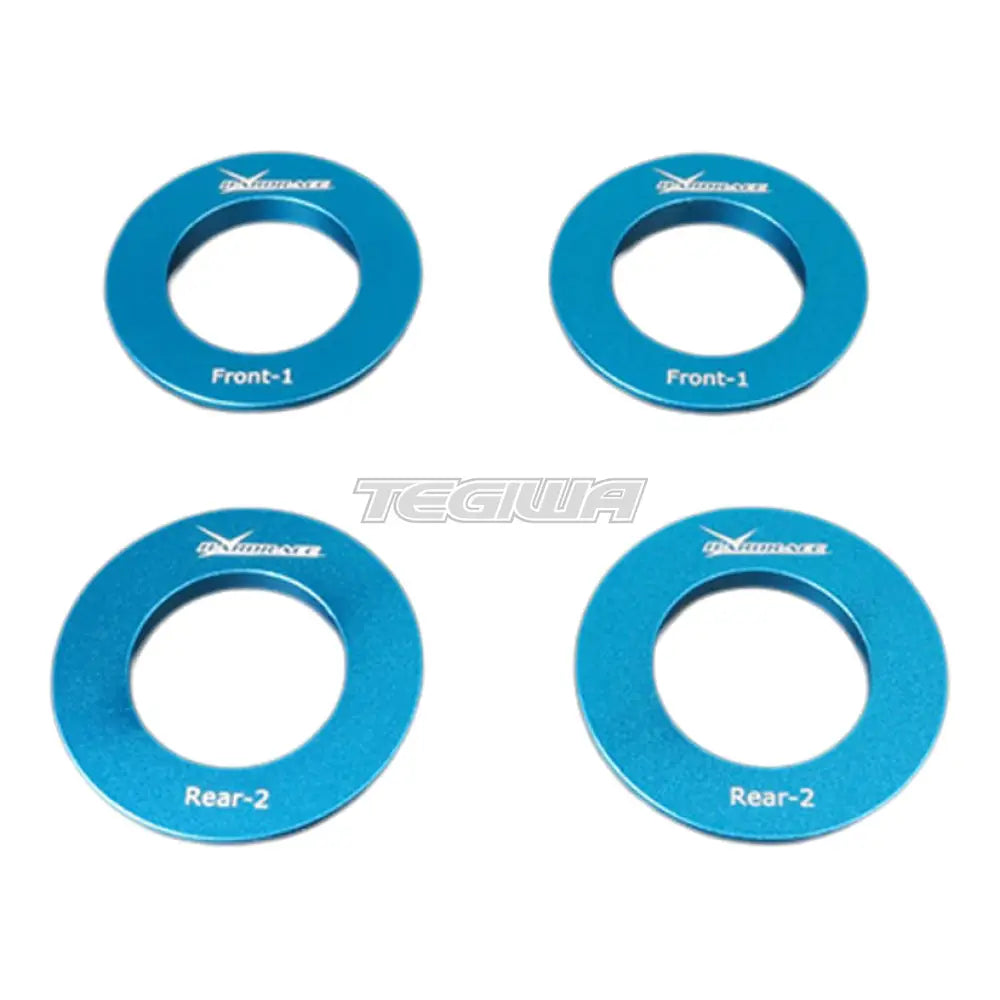 Hardrace Rear Subframe Anti-Vibration Insert 4Pcs Tesla Model 3 17-20 Pre-Facelift