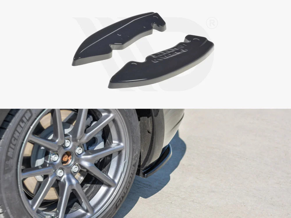 Maxton Design Rear Side Splitters Tesla Model 3 2017-