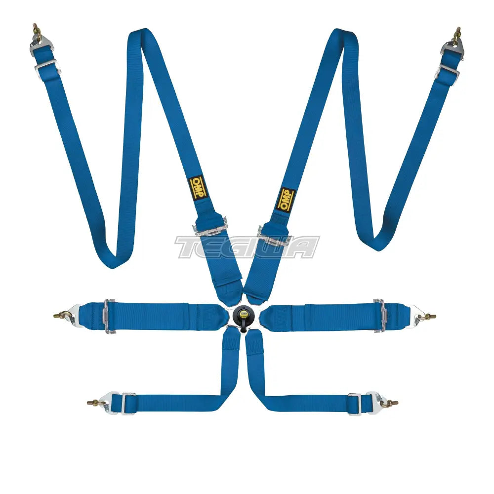 OMP Safety Harness First 3+2in Pull Up FIA 8853-2016
