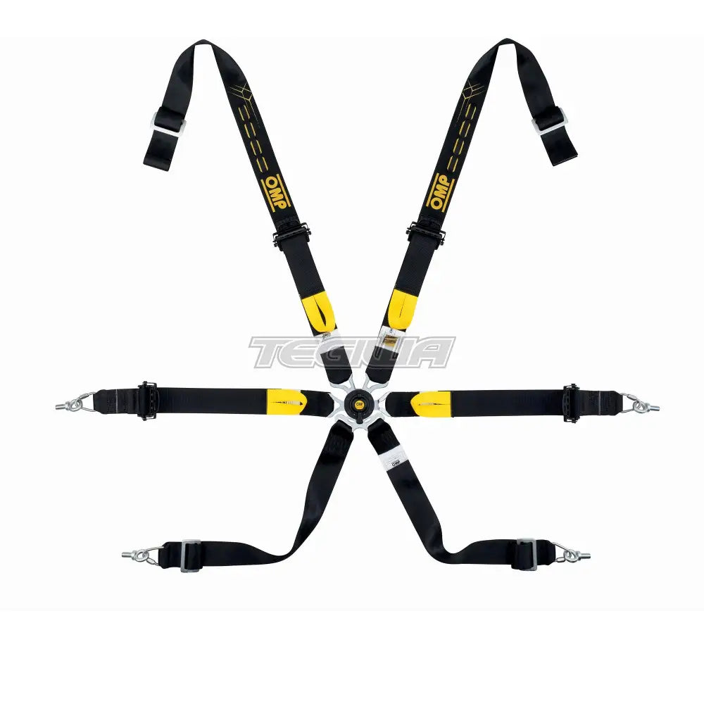 OMP Safety Harness One 2in WRC Pull Up Black