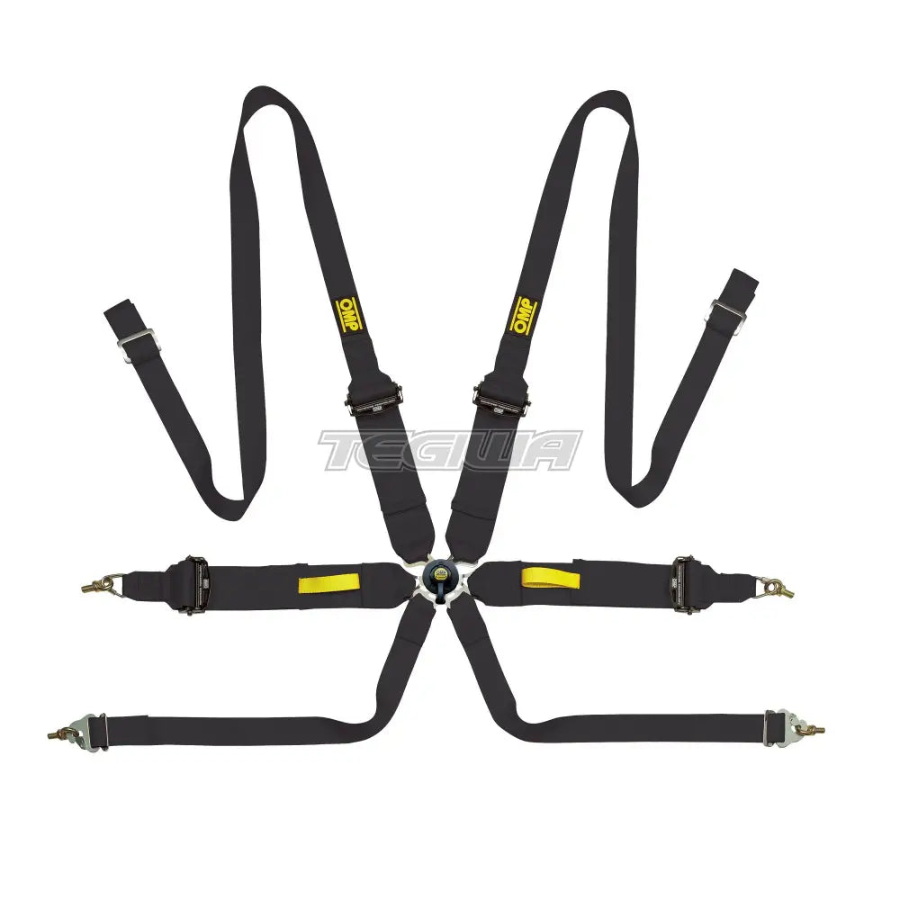 OMP Safety Harness Tecnica 3+2in FIA 8853-2016 Pull Up