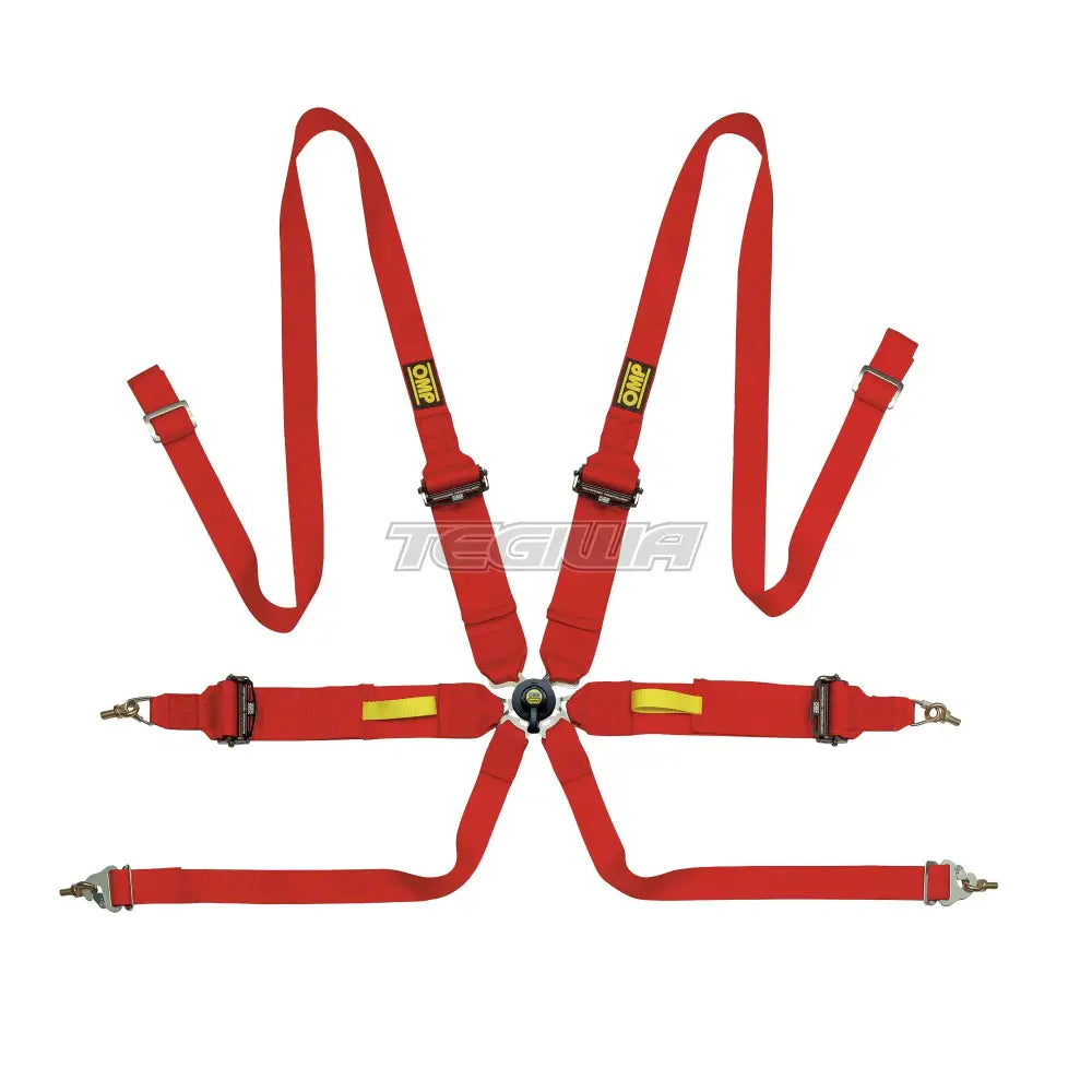 OMP Safety Harness Tecnica 3+2in FIA 8853-2016 Pull Up