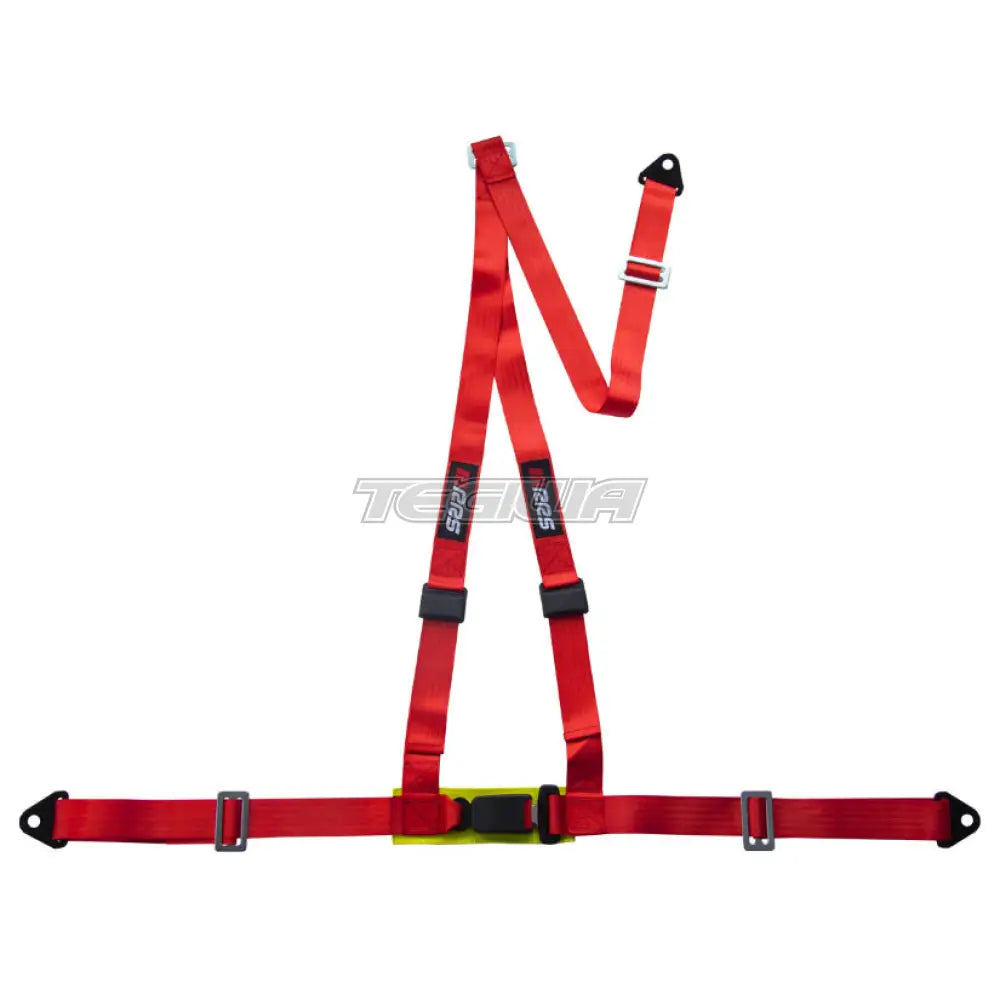 RRS 3-Point Road Harness - Red