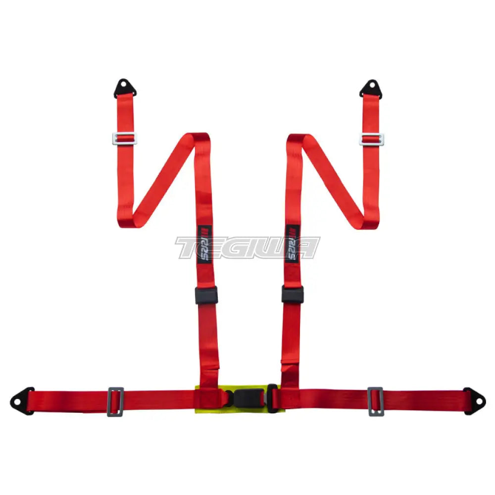 RRS 4-Point Road Harness - Red