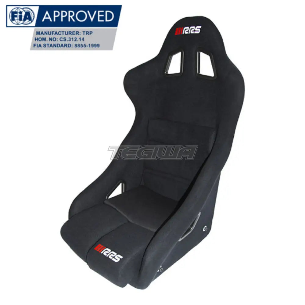 RRS FIA Tubular Comfort RST-300 Racing Seat - Black 8855-1999