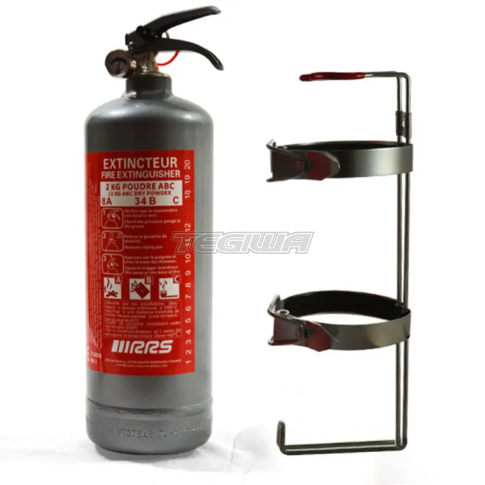 RRS Rally Fire Extinguisher 2kg RRS Grey