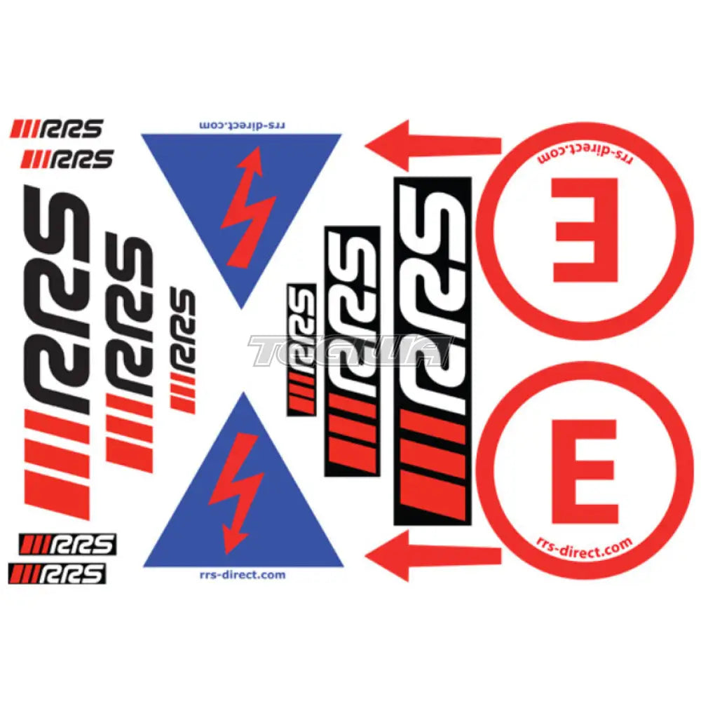 RRS Sheet Of 16 Pre-Cut Stickers Decal Sheet