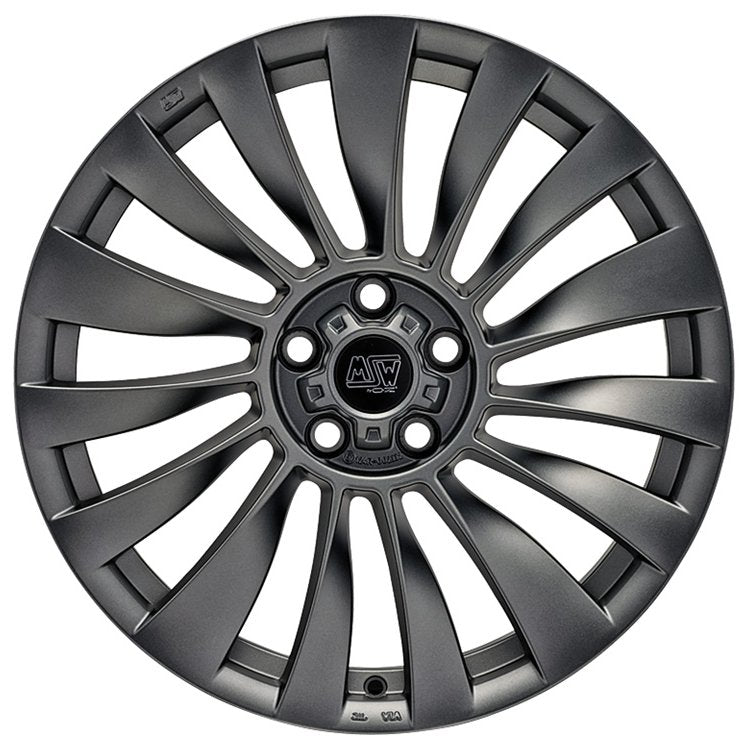 MSW 37T Alloy Wheel 19x8.5 5x114 ET35 64.12mm CB Matt Dark Graphite
