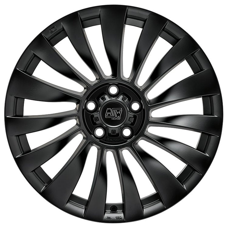 MSW 37T Alloy Wheel 19x8.5 5x114 ET35 64.12mm CB Matt Black