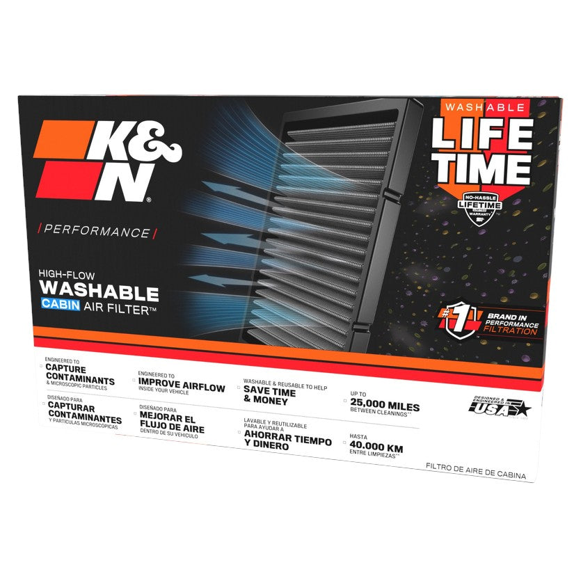 K&N Washable Cabin Filter Tesla Model S 12-15