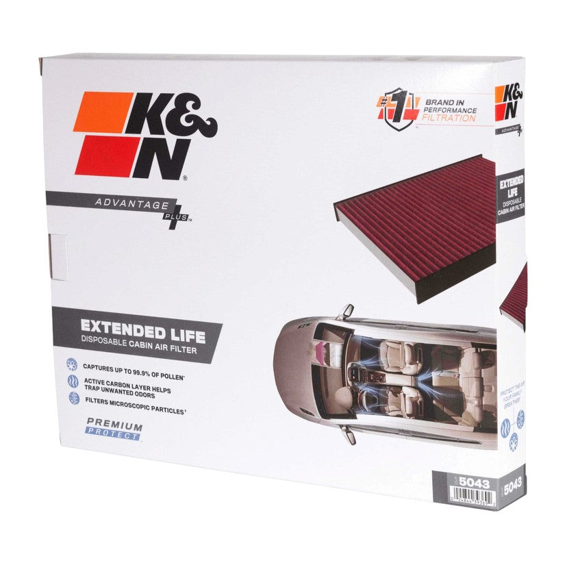 K&N Extended-Life Cabin Filter Audi SQ8 e-tron 22-24