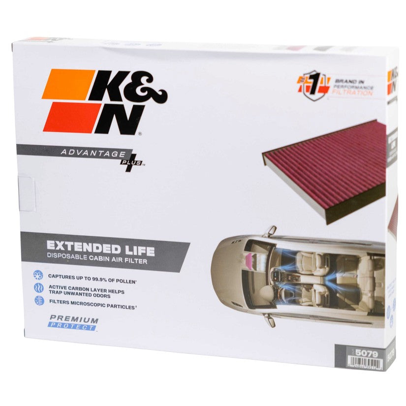 K&N Extended-Life Cabin Filter Tesla Model 3 Model Y 17-25