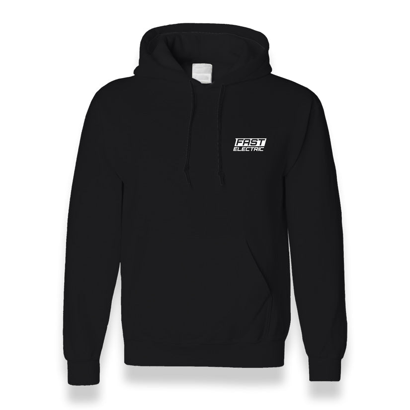 Fast Electric Classic Logo Hoodie Black