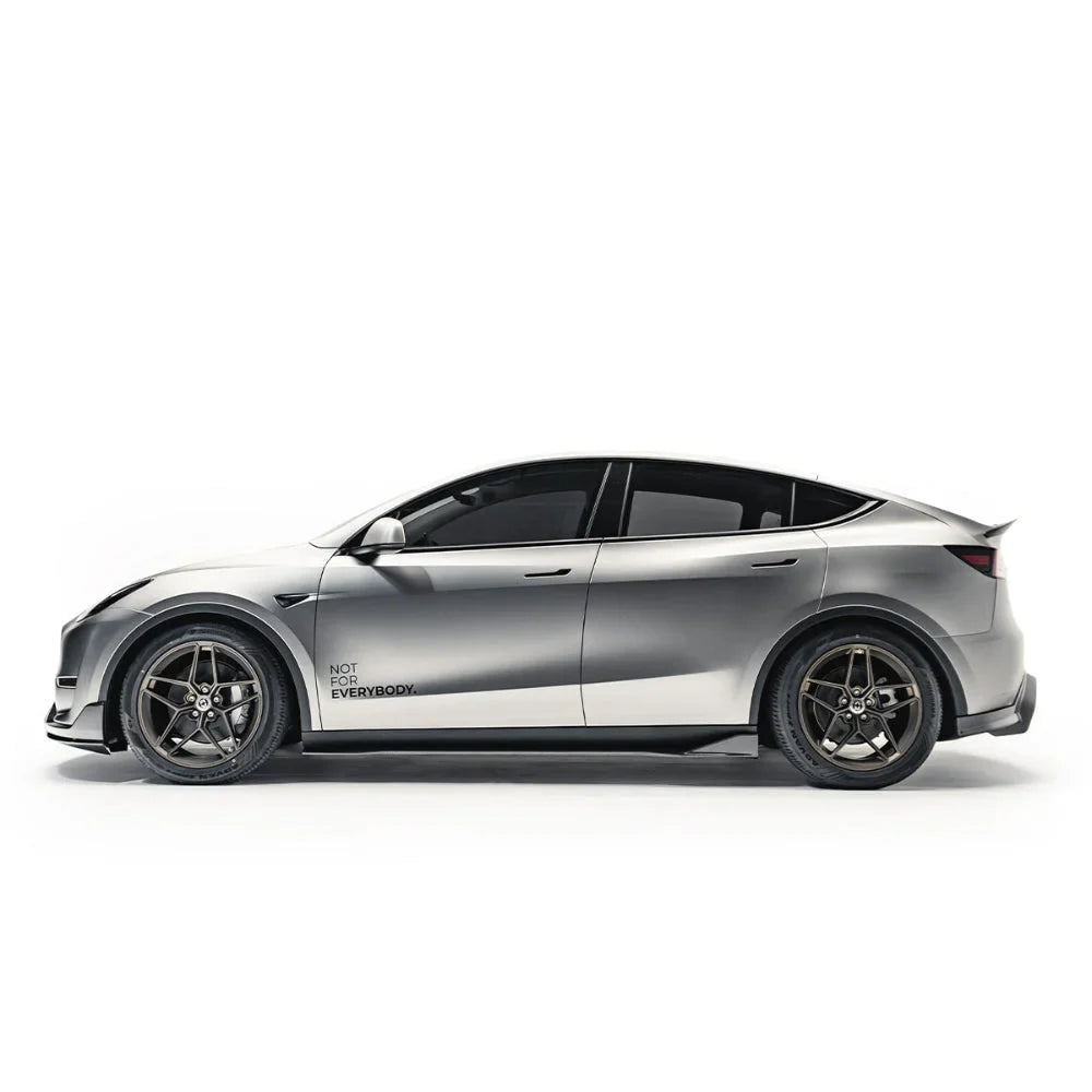 ADRO Carbon Fibre Side Skirts V2 Tesla Model Y 19+