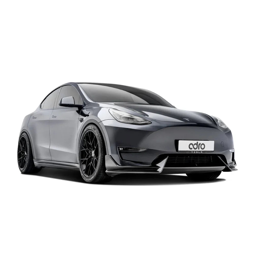 ADRO Premium Prepreg Carbon Fiber Side Skirts Tesla Model Y 19+