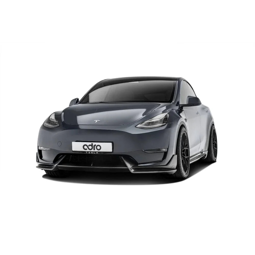 ADRO Premium Prepreg Carbon Fiber Side Skirts Tesla Model Y 19+