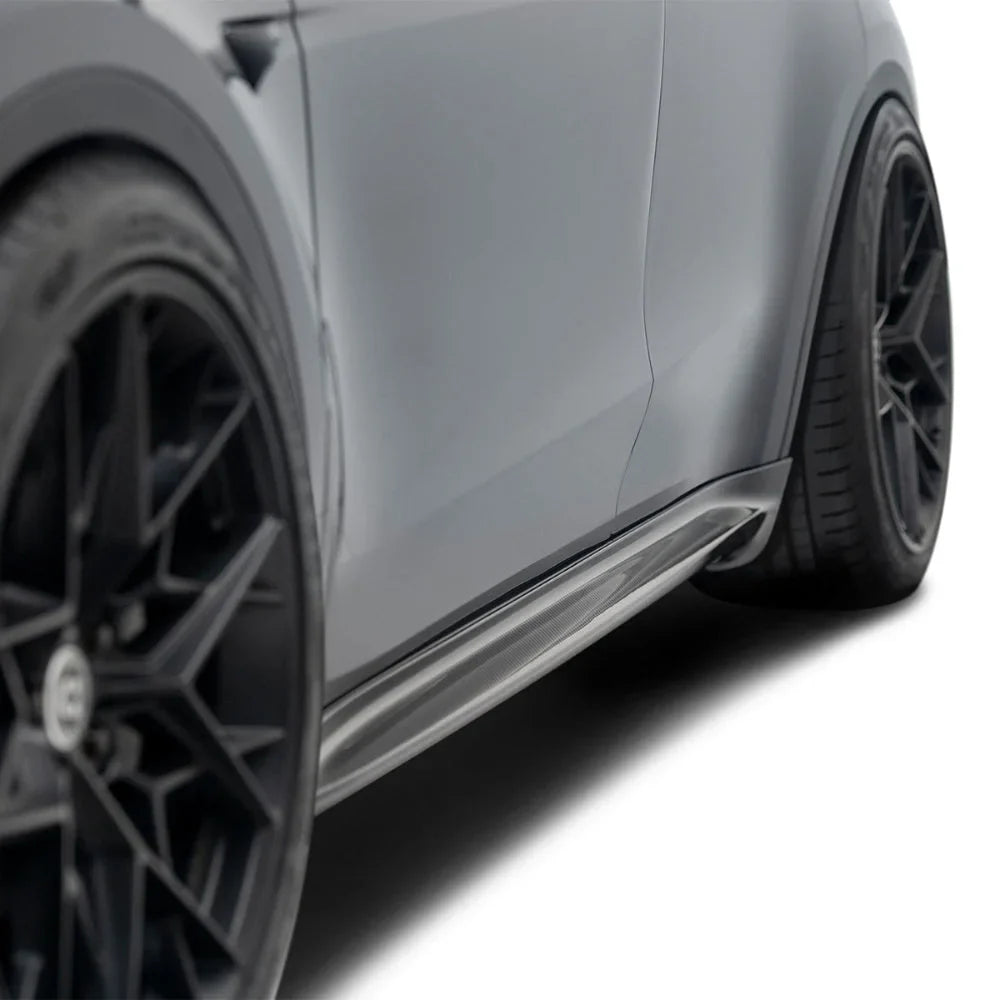 ADRO Premium Prepreg Carbon Fiber Side Skirts Tesla Model Y 19+