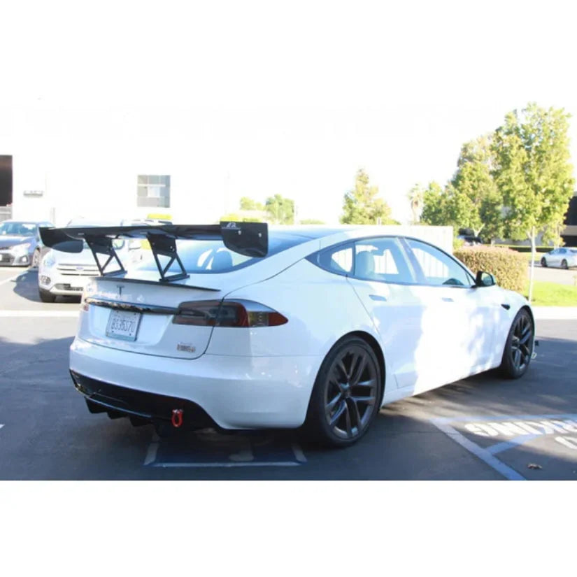 APR Performance GTC-500 71in Adjustable Carbon Fiber Wing Tesla Model S Plaid 21+