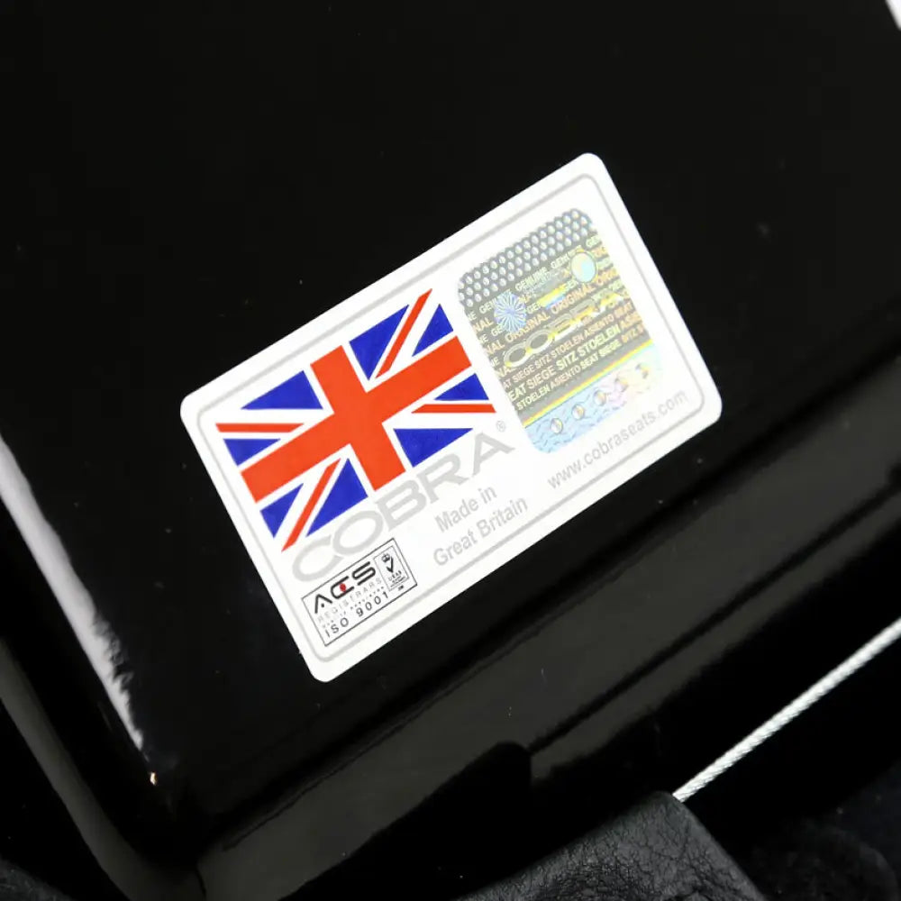 Cobra Nogaro GRP Gloss Black Bucket Seat