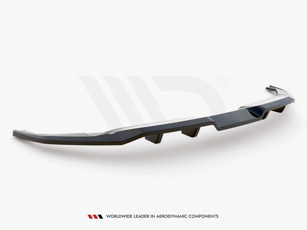 Maxton Design Central Rear Splitter Vertical Bars Kia EV6 GT-Line Mk1