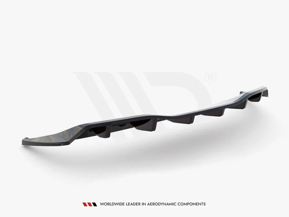 Maxton Design Central Rear Splitter Vertical Bars Tesla Model Y