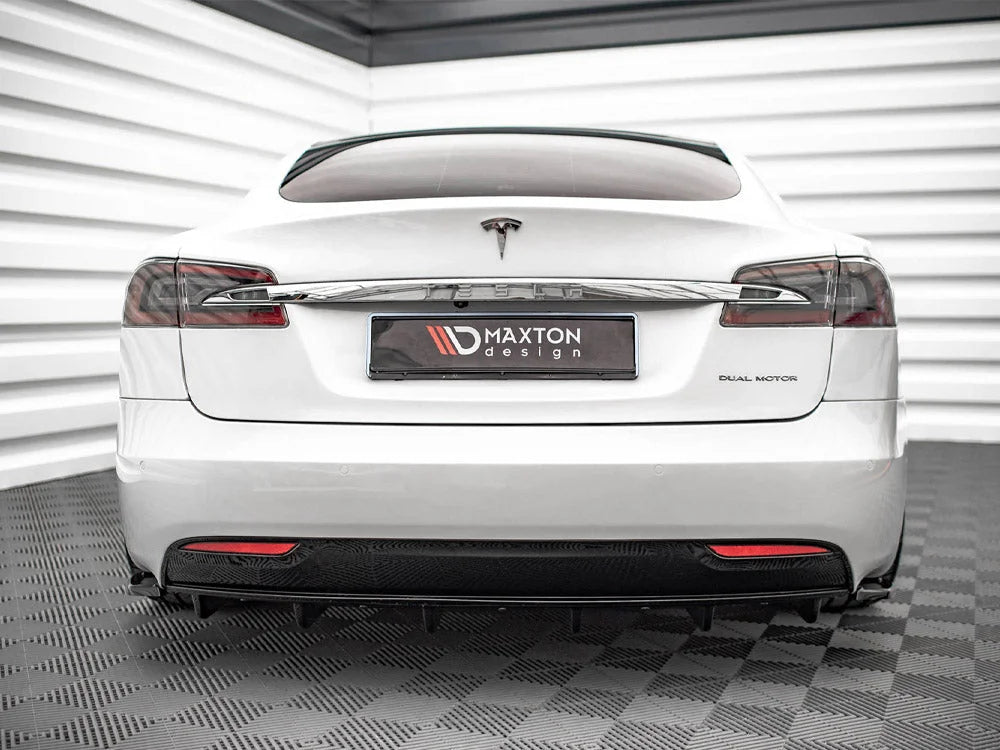 Maxton Design Rear Valance Tesla Model S Facelift 2016-