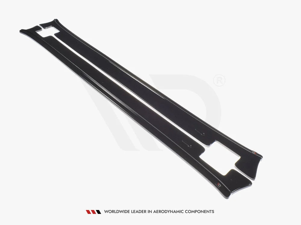 Maxton Design Side Skirts Diffusers V.1 Tesla Model X 2015-