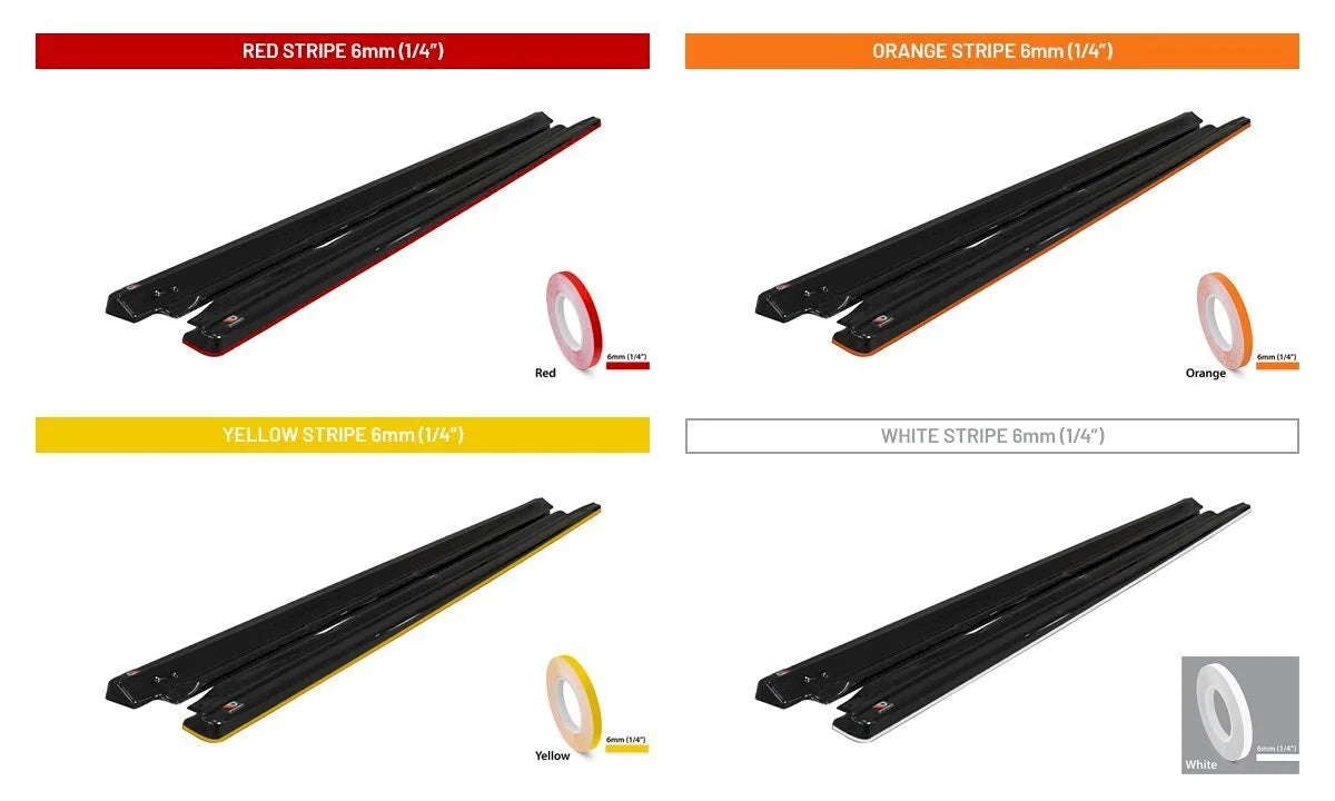 Maxton Design Side Skirts Diffusers V.2 Tesla Model 3 2017-