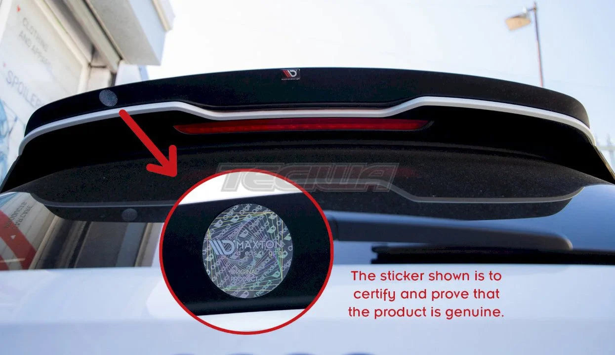 Maxton Design Spoiler CAP Audi Q4 e-Tron Sportback Mk1