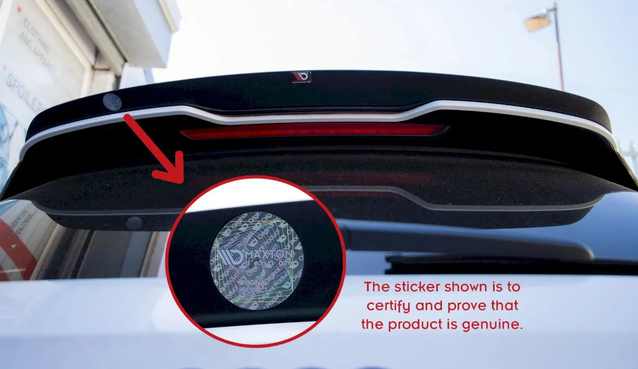 Maxton Design Spoiler CAP Skoda Enyaq IV 2020-