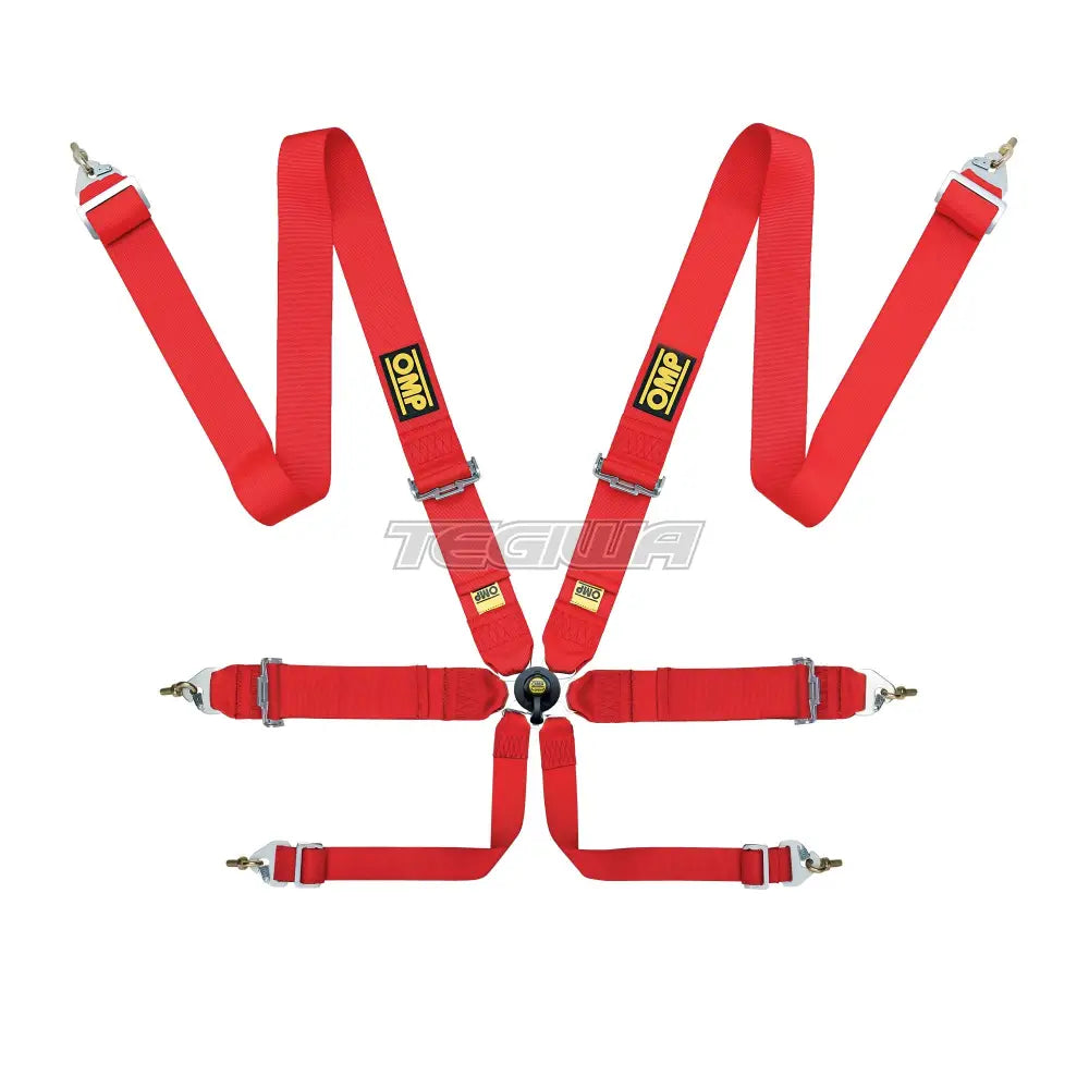 OMP Safety Harness First 3in Pull Up FIA 8853-2016