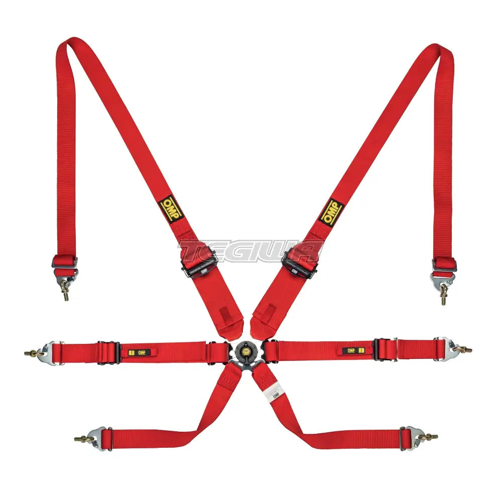OMP Safety Harness One 2in Convertible Pull Up/Down - FIA 8853-2016
