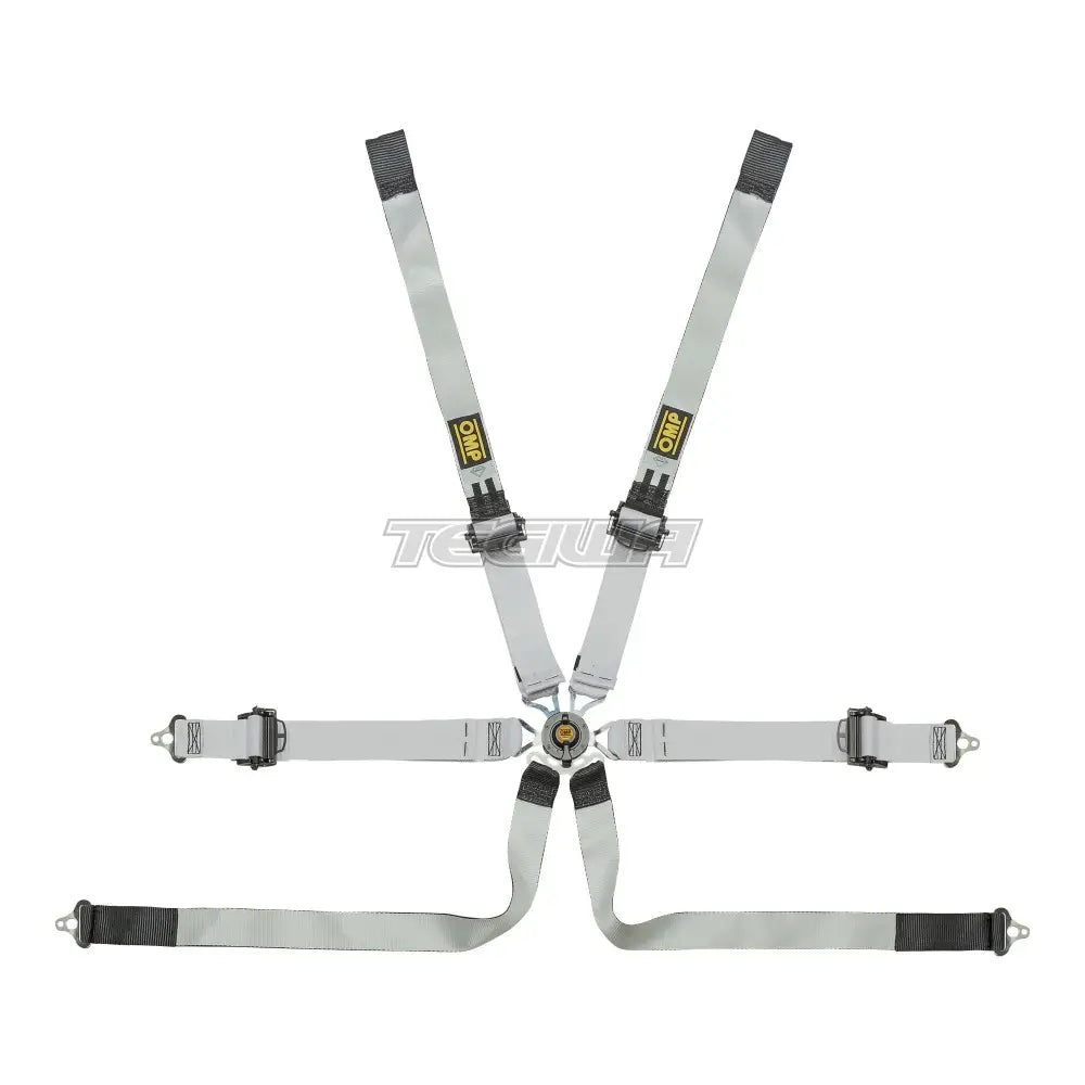 OMP Safety Harness One-D 2in Prototype FIA 8853-2016 Black/White