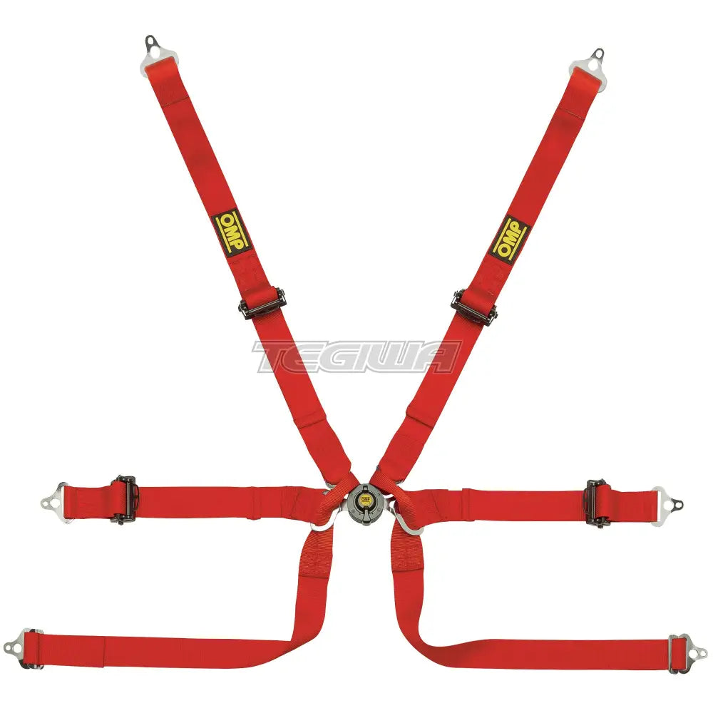 OMP Safety Harness Tecnica 2in Prototype Pull Up - FIA 8853-2016