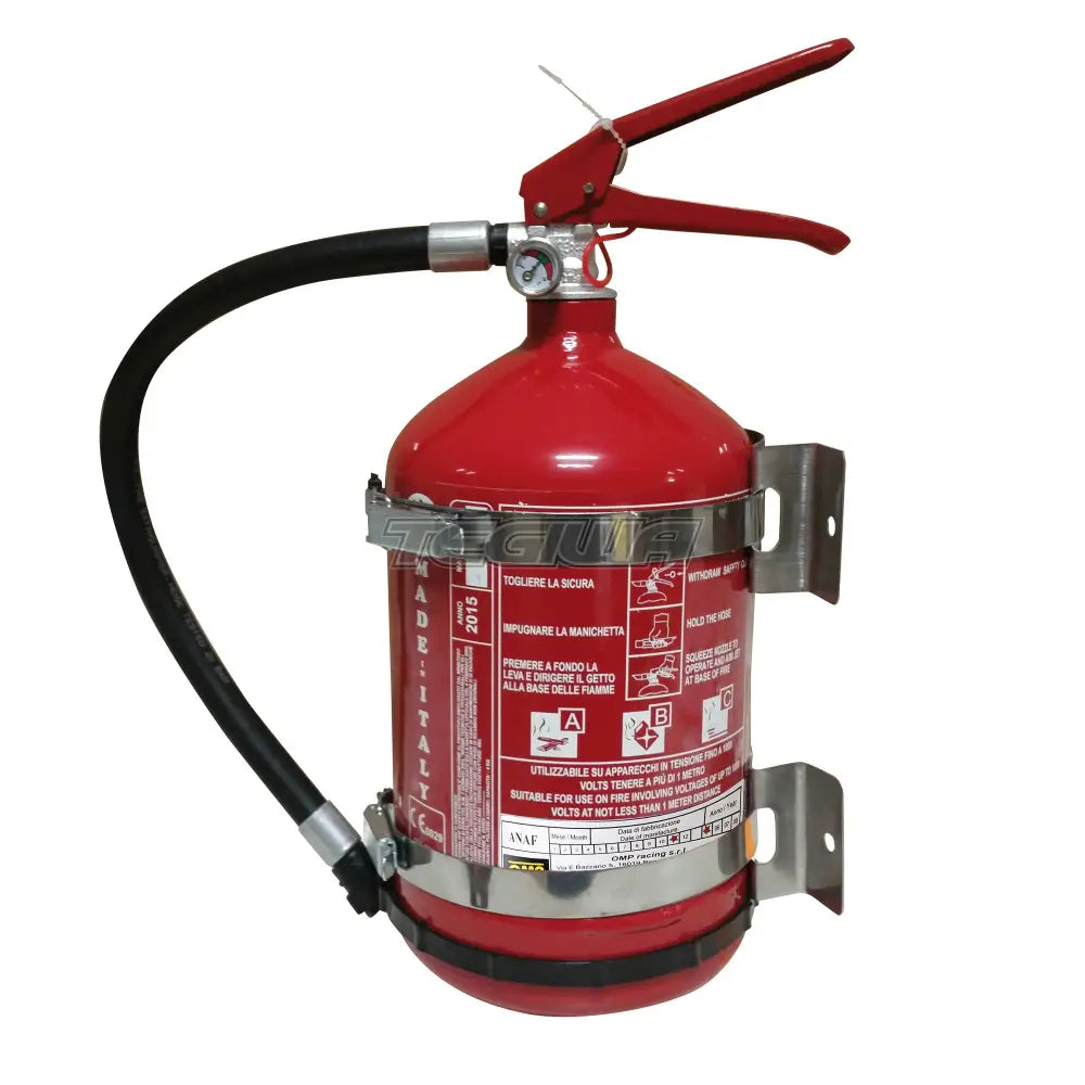 OMP Steel Hand Held Extinguisher 4kg