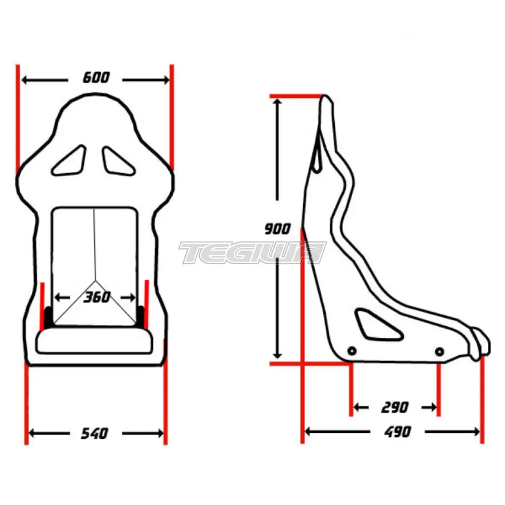 RRS Cobra Skai Racing Seat