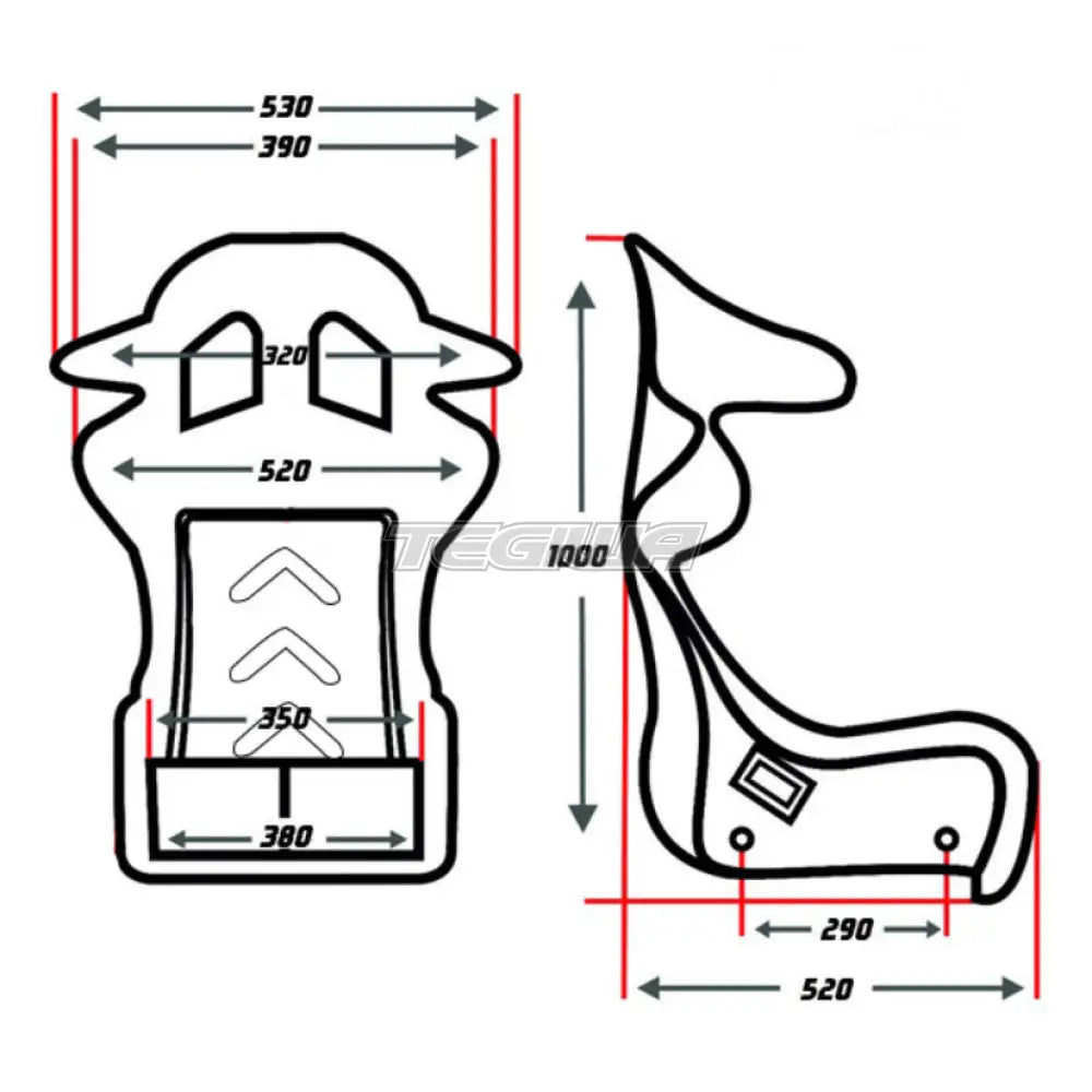 RRS Phantom Racing Seat