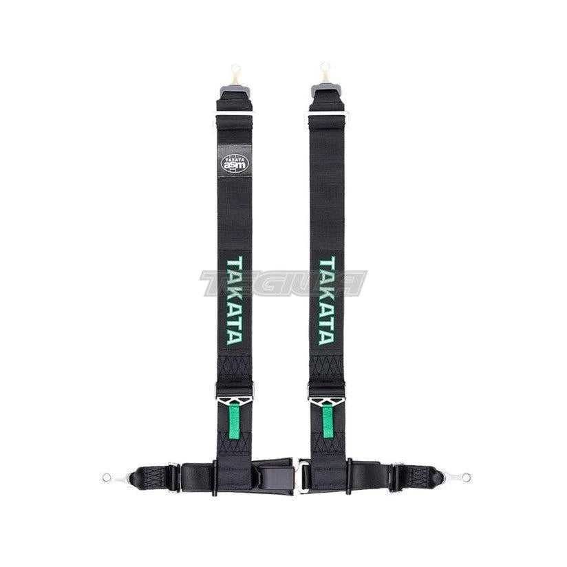Takata Drift III Harness Bolt-On Black