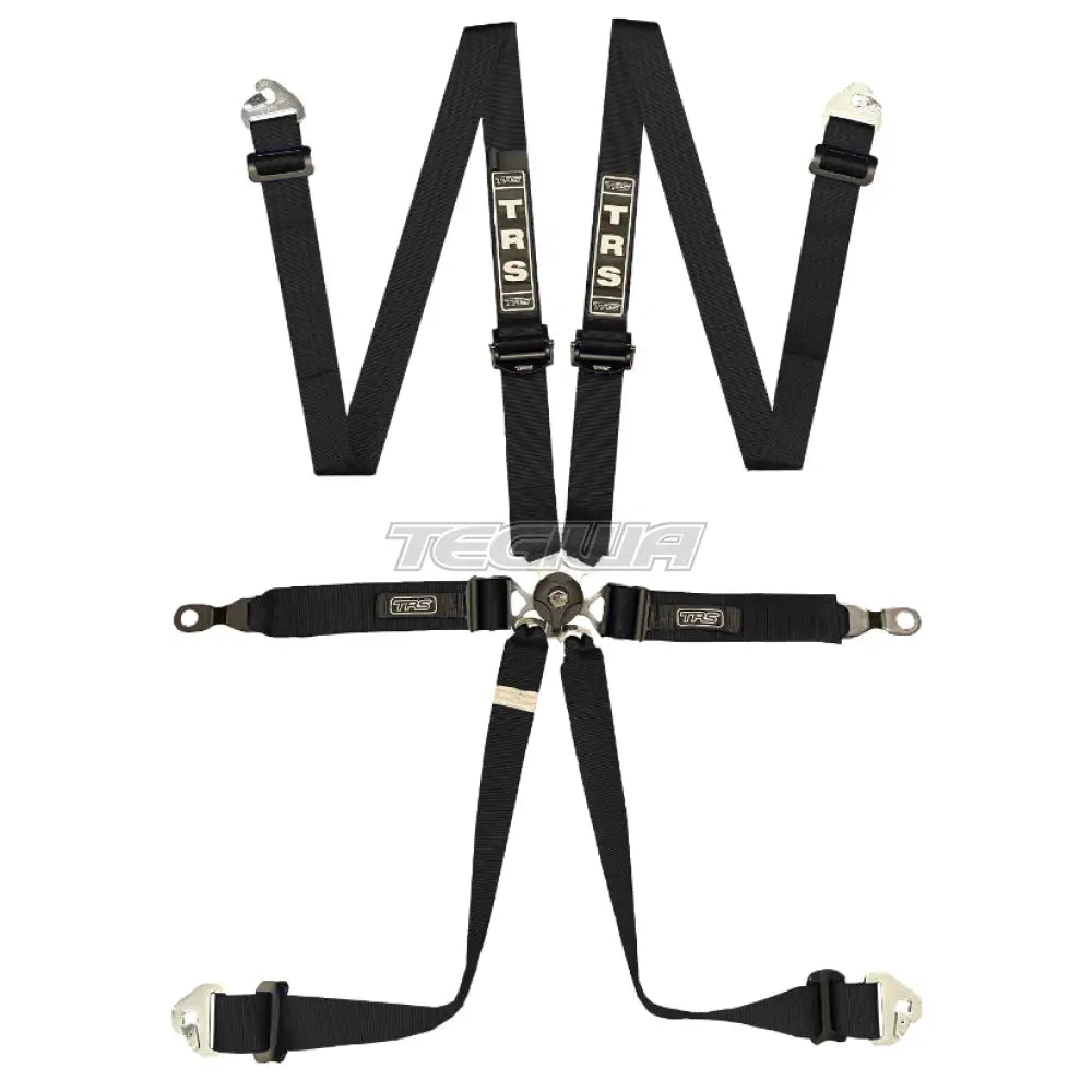TRS Porsche Pro Quick Adjuster 2in 6 Point Ultralite FIA Harness
