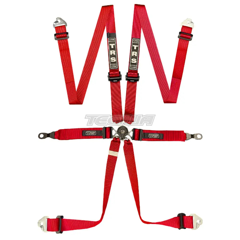TRS Porsche Pro Quick Adjuster 2in 6 Point Ultralite FIA Harness