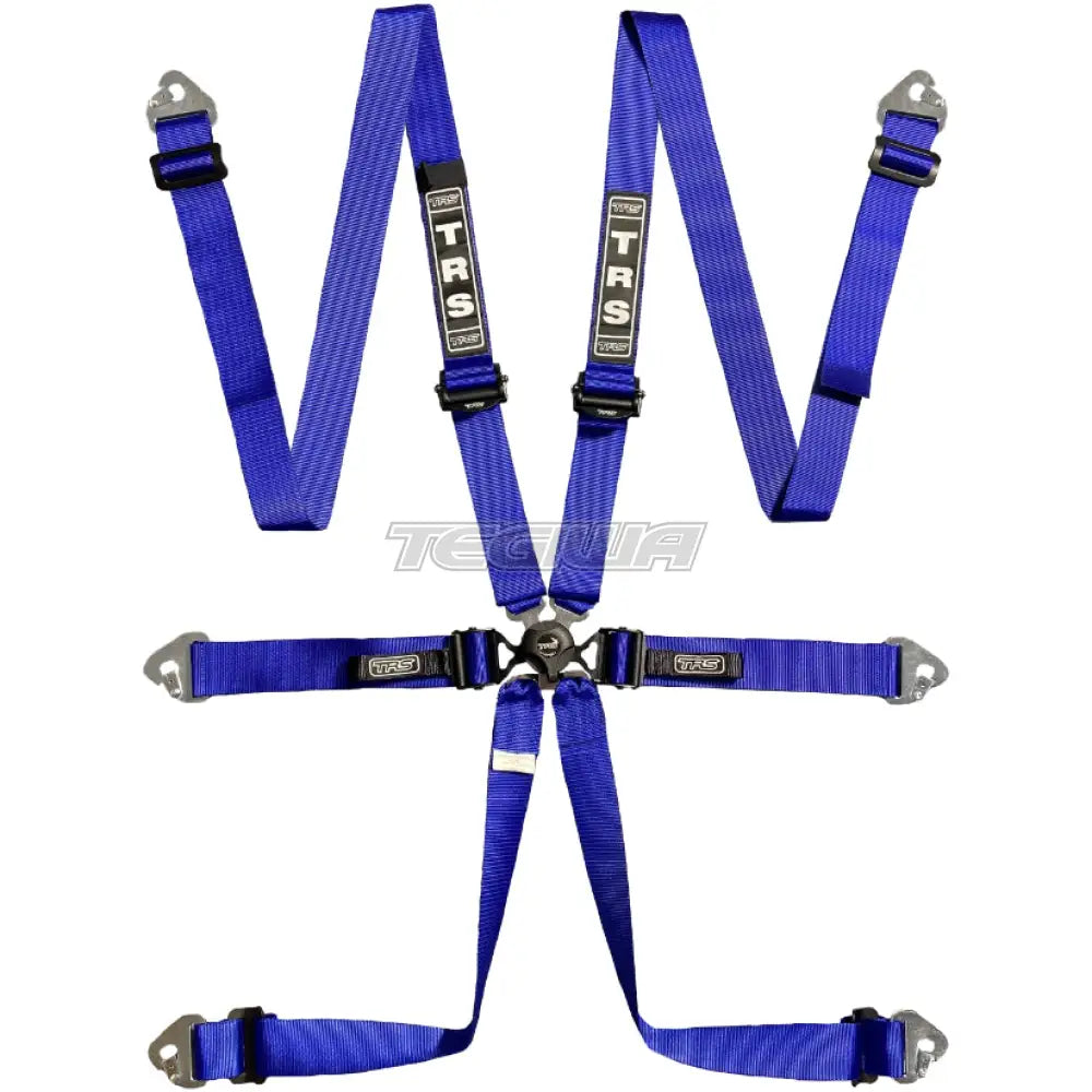 TRS Pro Quick Adjuster 2in 6 Point Ultralite FIA HANS Harness